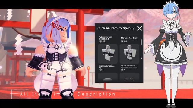 Roblox Rem Cosplay: Re: Zero Chilly's Cosplay