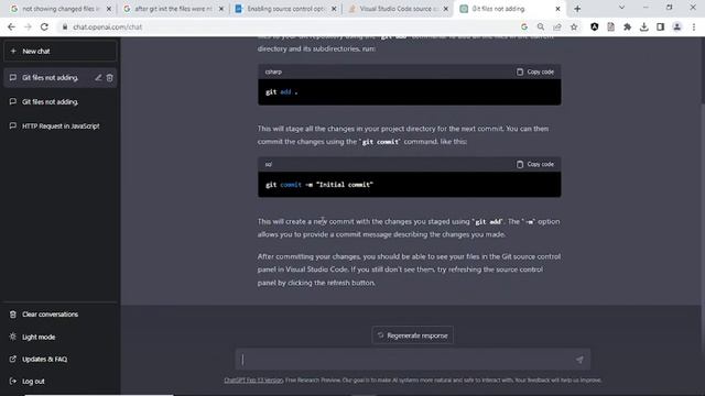 Git Commands in Visual Studio Code #ChatGPT смотреть онлайн