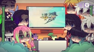 • | Реакция столпов(хашира) на 2-ой  сезон | | Узуй и Танджиро VS Гютаро | 2/2 | Облачко | •