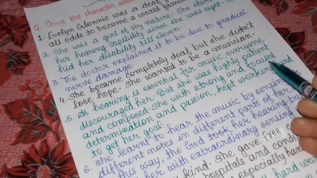 Class-IX English/Character Sketch of Evelyn Glennie/The Sound of Music смотреть онлайн