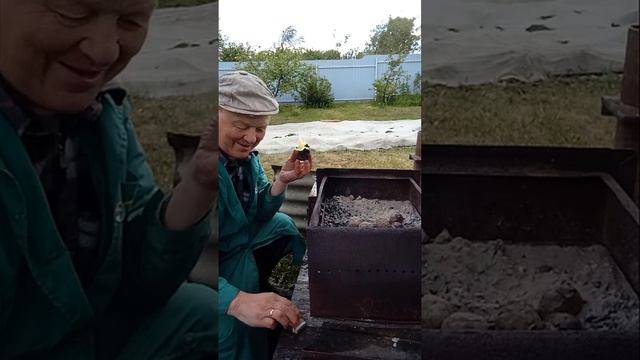 Картошечка из костра. Вкус детства, картошка запеченная в углях смотреть онлайн