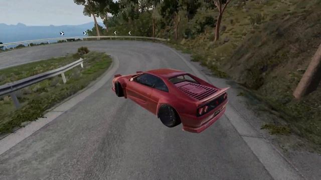 CRUISING IN ITALY WITH A FERRARI F 355 [BEAMNGDRIVE] смотреть онлайн