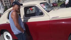 Парад ретро автомобилей в Прокопьевске