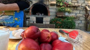 Самый Вкусный  Персиковый Компот  на зиму Азербайджанская Кухня Деревенская Кухня  Рецепты