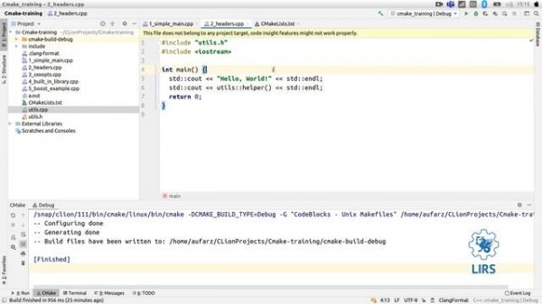 [Cmake, часть 1] Зачем нужен Cmake