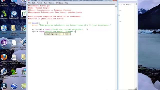 Python Calculators and Converters - Future Value - Part I смотреть онлайн
