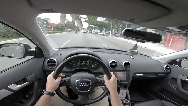 AUDI A3 2.0 TFSI 8P | POV CITY DRIVE смотреть онлайн