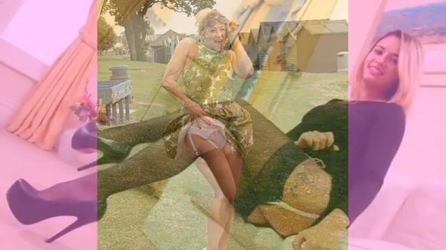 Mature Women In Nylon Stockings And Mini Skirts With Perfect Legs