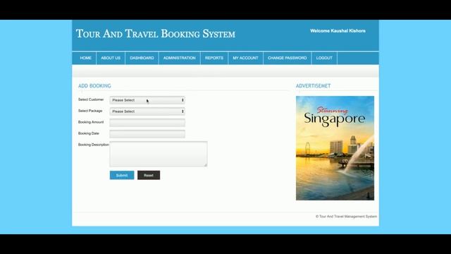Tour And Travel Booking System | PHP and MySQL Project Source Code | PHP MySQL CRUD Project смотреть онлайн