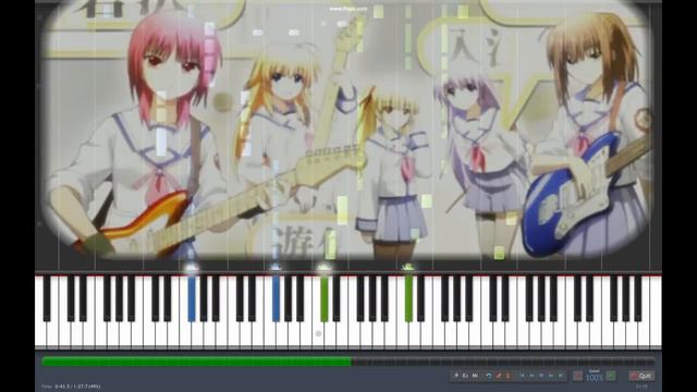 My Soul Your Beats - Piano Duet - Angelbeats! смотреть онлайн