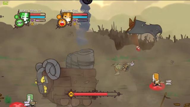 Castle Crashers: Ep 1| Team Play with Wicked Soul and Nova смотреть онлайн