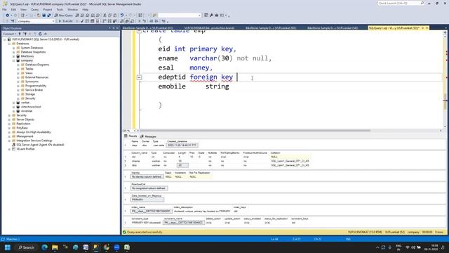 Ms Sql Class 06 nov29th 2022 Identity смотреть онлайн