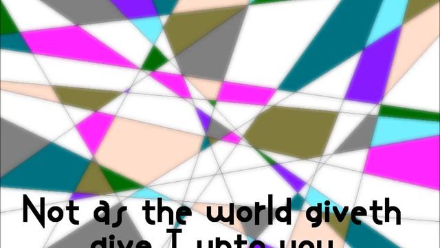 Knut Nystedt - Peace I leave With You (1957) - The JV Singers смотреть онлайн