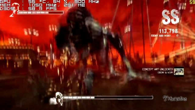 DMC: Devil May Cry Gamplay on XFX 6870 1GB【1100t x6 BE】 смотреть онлайн