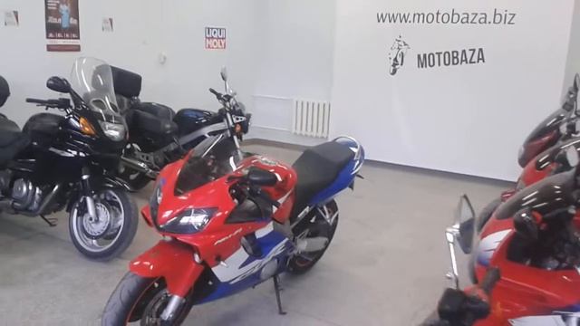 Honda CBR 600 F4i 2002 года. Пробег 31 000 км. WWW.MOTOBAZA.BIZ смотреть онлайн