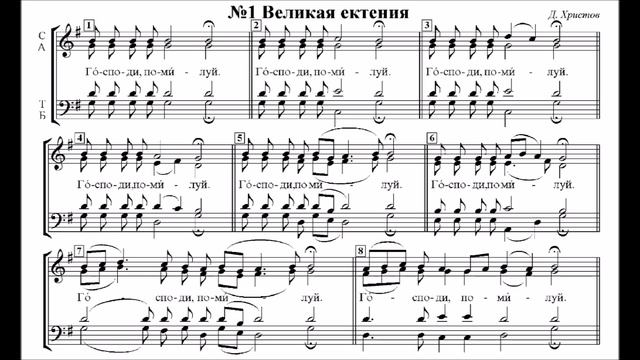 Великая ектения Христов смотреть онлайн