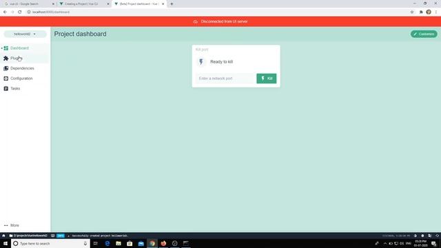 16. Vue js Project set up using Vue UI. Create vue js project with another option VUE UI смотреть онлайн
