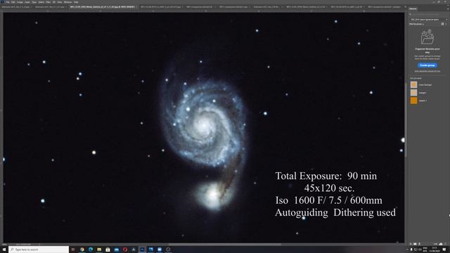 Astrophotography M51 Full Frame vs Crop Sensor: Image Scale Explained смотреть онлайн