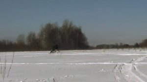 Снегоход Рыбинка 2 доработка.