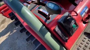 Мини трактор YANMAR AC-21, управление