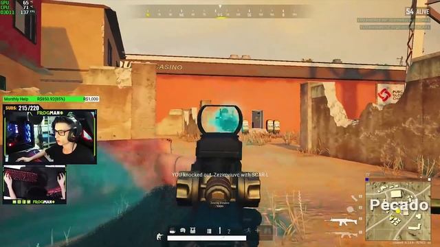 ESPECIAL 100 MIL INSCRITOS | FROGMAN1 HIGHLIGHTS | PUBG смотреть онлайн