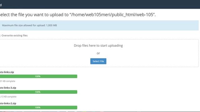 Uploading zipped files to cpanel смотреть онлайн