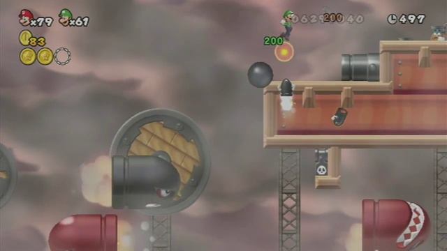 Deluxe Super Mario Bros. Wii - 100% Co-op Walkthrough Part 34 смотреть онлайн