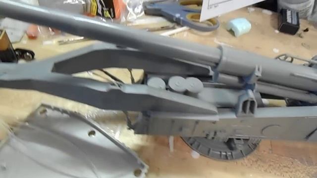 REVELL RENWALL 1/32 ATOMIC CANNON REVIEW BUILD смотреть онлайн