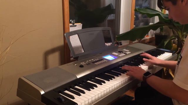 Schumann Waldszenen Op. 82 Entritt on Yamaha YPG 535 Piano смотреть онлайн