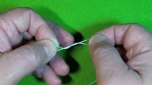 как легко привязать вертлюжок к  шнуру / леске / в помощь новичку /два способа