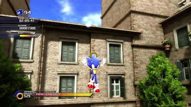 Sonic Unleashed (360) - Rooftop Run: Day: Act 1 Playthrough (S-Rank) смотреть онлайн