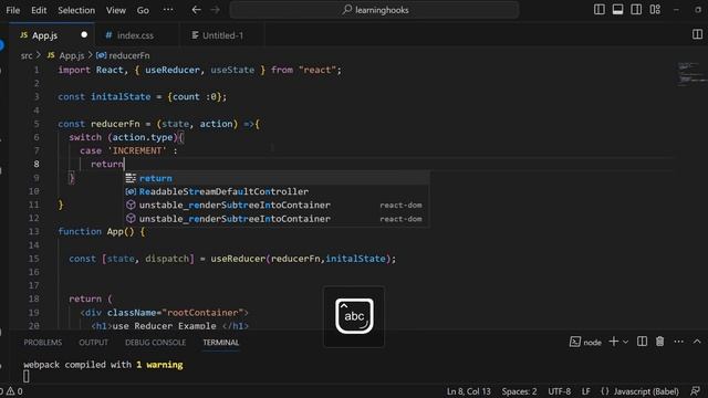 useReducer Hook in react Js смотреть онлайн