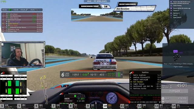 SRS Assetto Corsa Online Race DTM 90's Paul Ricard смотреть онлайн