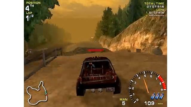 Off-Road Redneck Racing PC gameplay 2001 смотреть онлайн