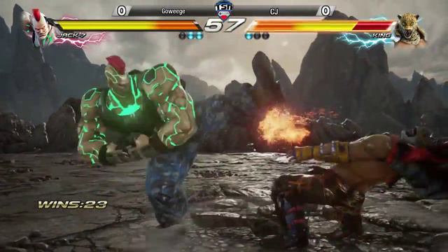 Tekken 7 @ Niels (8-15) - Goweege (Jack-7) vs. CJ (King, Xiaoyu) - WR1 смотреть онлайн