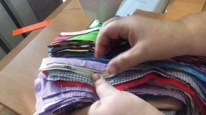 Лоскутное Двухстороннее покрывало Просто блок ч. 1