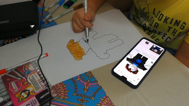 Рисую #бекон из #roblox смотреть онлайн