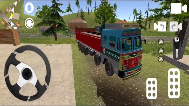 Offroad Indian Tractor Simulator - Big Dump Truck Transporting Cargo Game - Android Gameplay смотреть онлайн