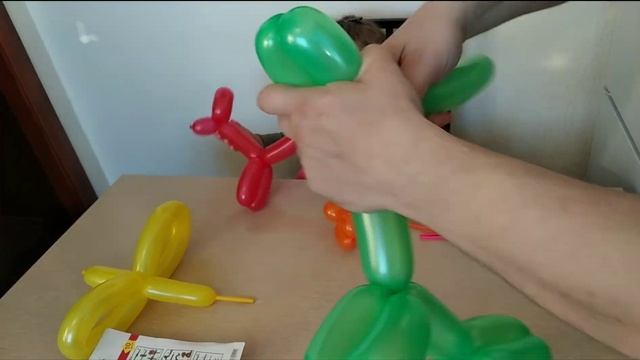 Сделать собачку из шарика.  Balloon Dog For Kids.