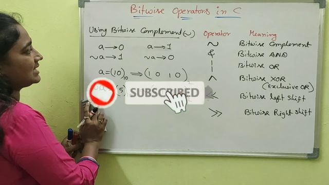 C-Language|| Class-38 || Bitwise Operator in C || Both in Telugu and English ||Telugu Scit Tutorial смотреть онлайн
