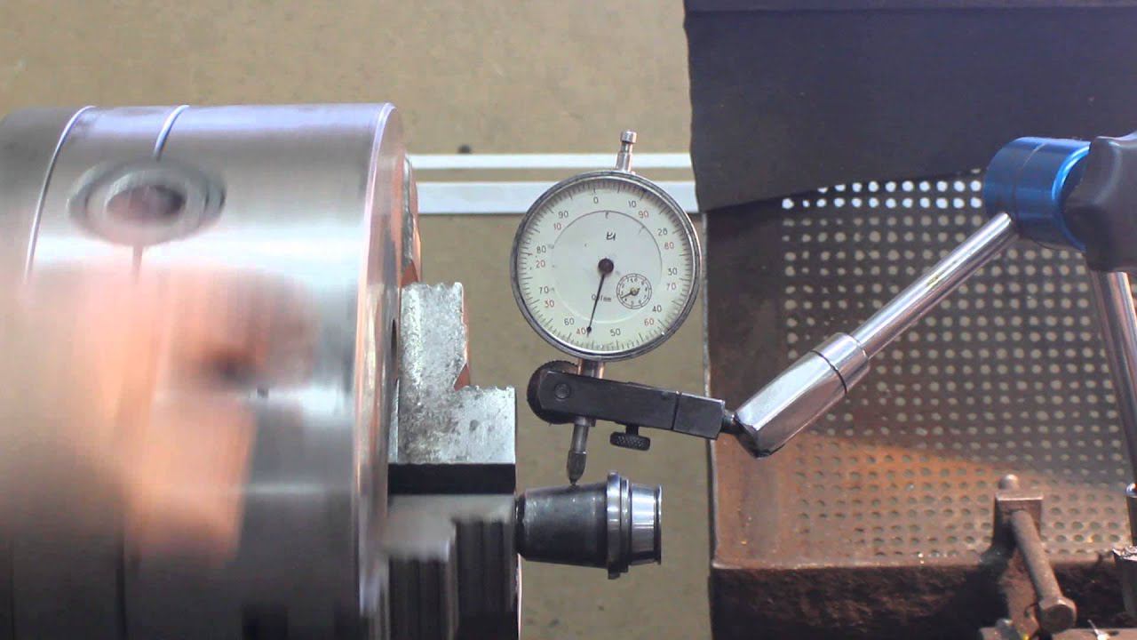 Проверка биения конуса шкворня на подшипниках смотреть онлайн