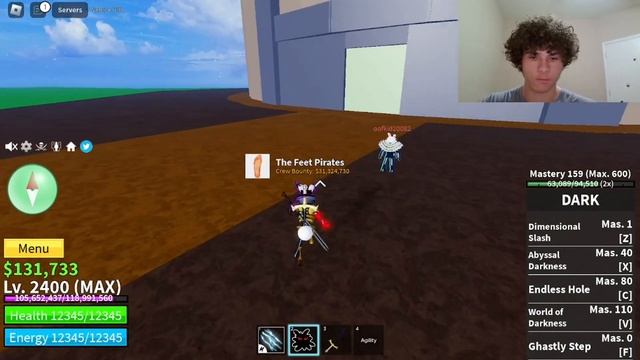 Blox Fruits Dark Fruit Showcase Awakened And Unawakend Rework (ROBLOX)