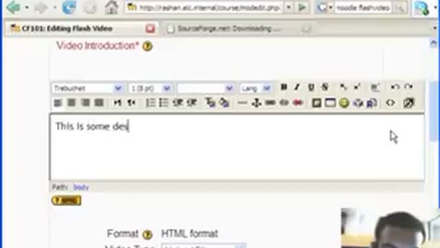Red5 and Moodle - Install FlashVideo module смотреть онлайн