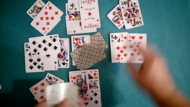 Гадание На треугольник, действия Короля♣, совет для Дамы♥ смотреть онлайн