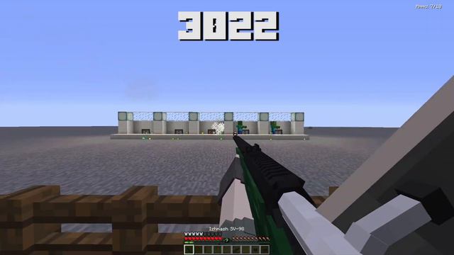 MINECRAFT GUNS 2022 VS 2032 VS 3022