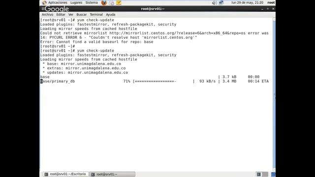 27 Linux CentOS 6 - Gestor de Paquetes YUM Uso de check update смотреть онлайн