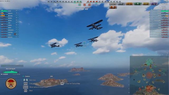 Royal Marine Commando Plays World Of Warships: Premium Ships; Tier VI HMS London, Royal Navy Cruise смотреть онлайн