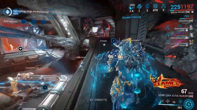 Warframe Steel Path Incursion Oestrus (Eris) Mission Infested Salvage level 134-138 смотреть онлайн