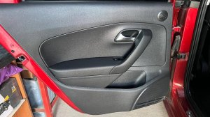 Установка ВЧ-динамиков в задние двери Volkswagen Polo