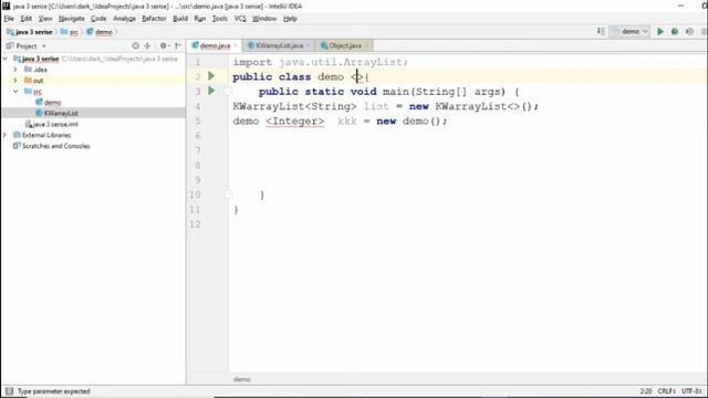 Create KWArraylist class part 1 java3 (Arabic) смотреть онлайн